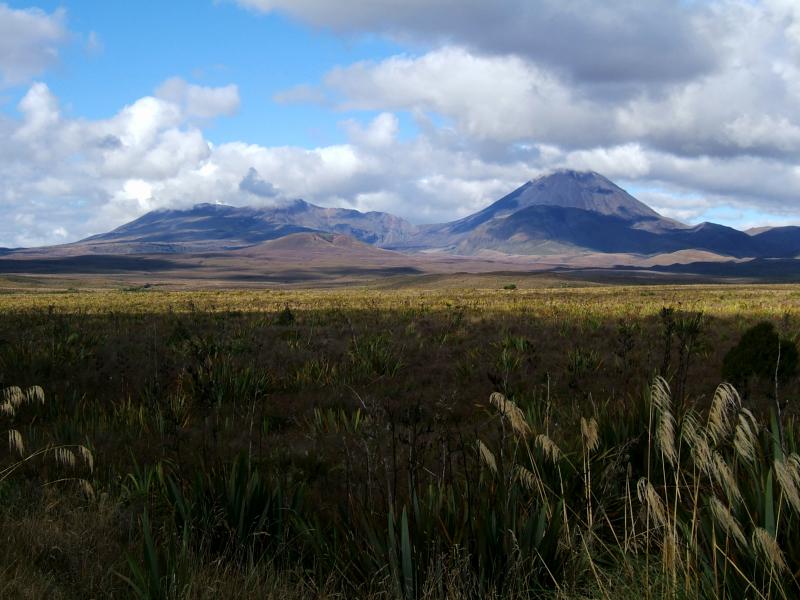 mt ngauruhoe und tongariro