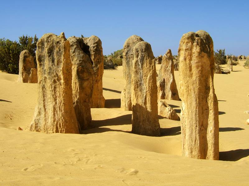 the pinnacles